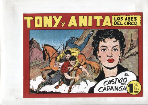 Facsimil: Tony y Anita numero 107: El castigo del Capanga
