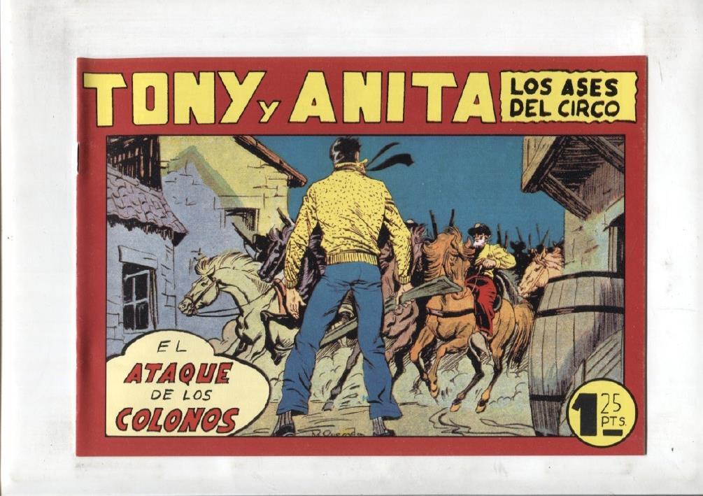 Facsimil: Tony y Anita numero 108: El ataque de los colonos