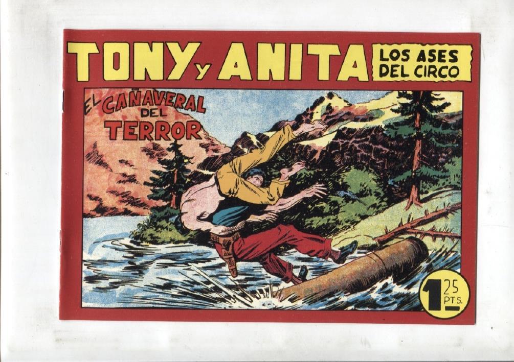 Facsimil: Tony y Anita numero 109: El cañaveral del terror
