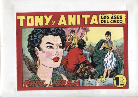 Facsimil: Tony y Anita numero 110: Pepe y la bruja