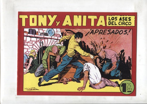 Facsimil: Tony y Anita numero 111: Apresados