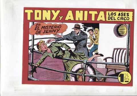 Facsimil: Tony y Anita numero 118: El misterio de Jenny