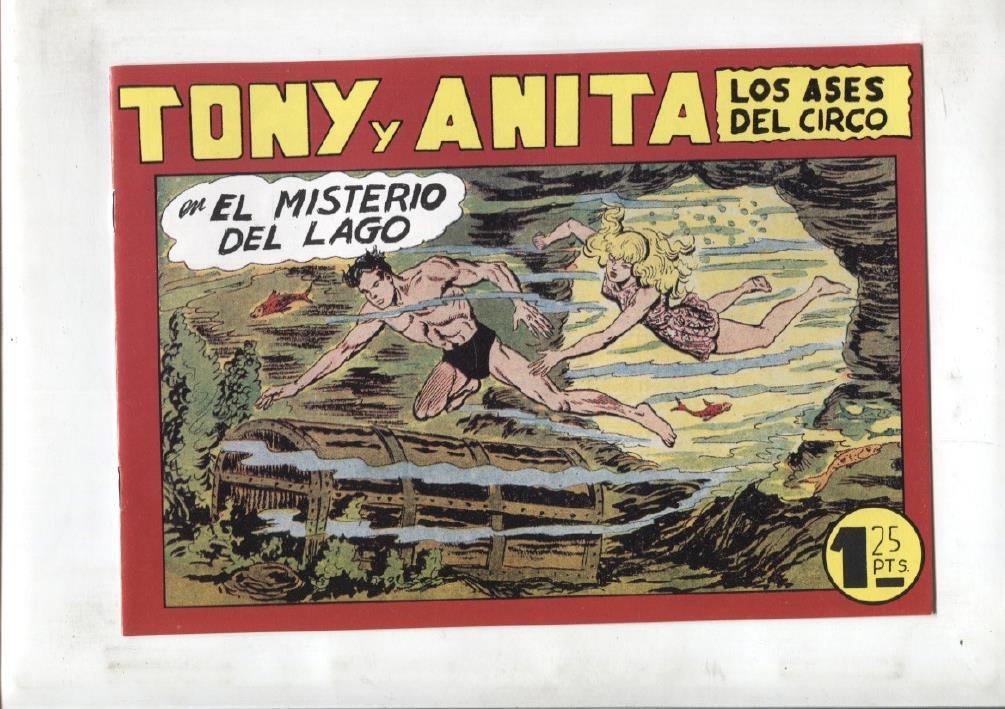 Facsimil: Tony y Anita numero 119: El misterio del lago