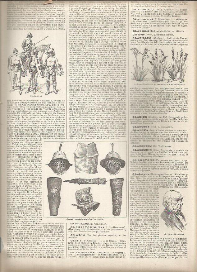 LAMINA 23230: Gladiadores