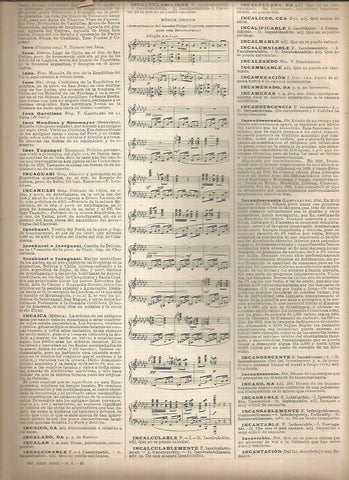 LAMINA 23254: Musica incaica del maestro Felipe Urquieta