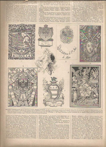 LAMINA 23283: ExLibris