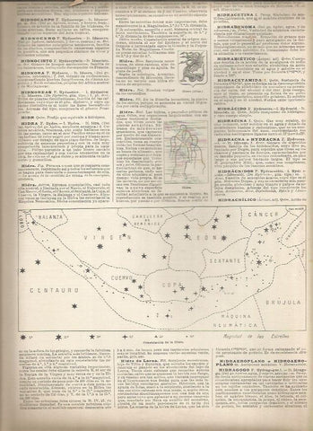 LAMINA 23282: Constelacion de la Hidra