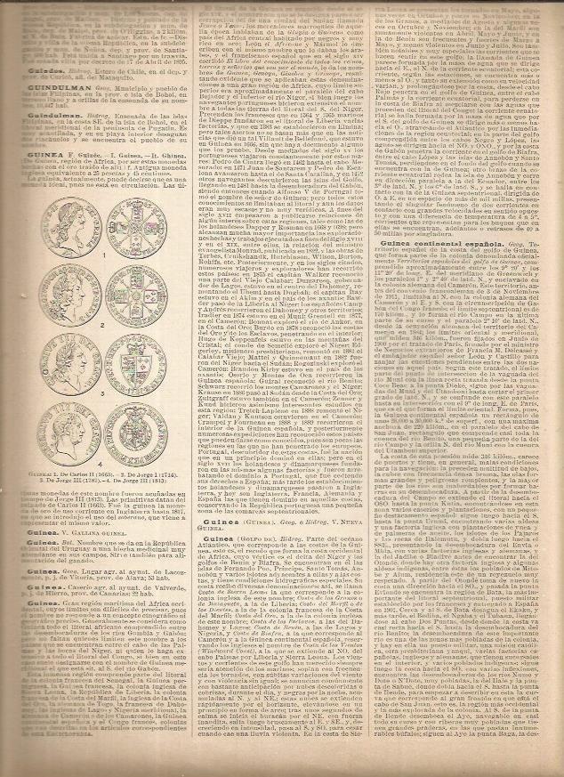 LAMINA 23176: Monedas de Guinea
