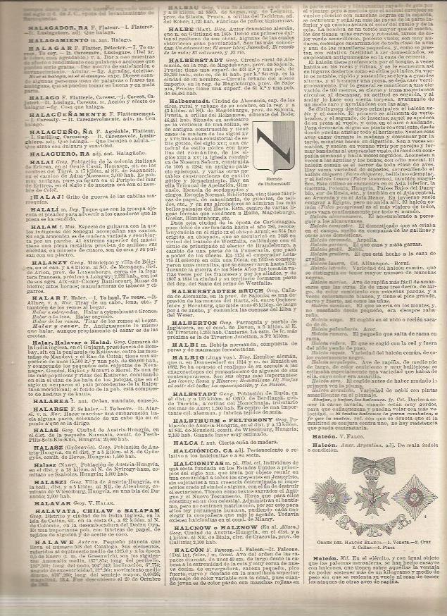 LAMINA 23166: Orden del Halcon Blanco