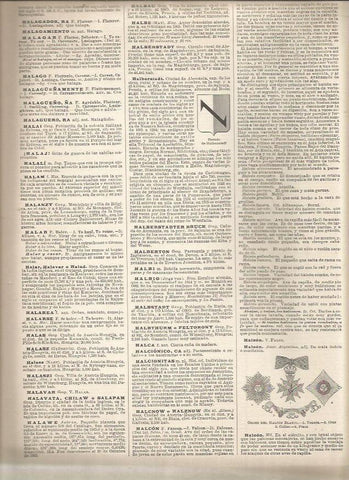 LAMINA 23166: Orden del Halcon Blanco