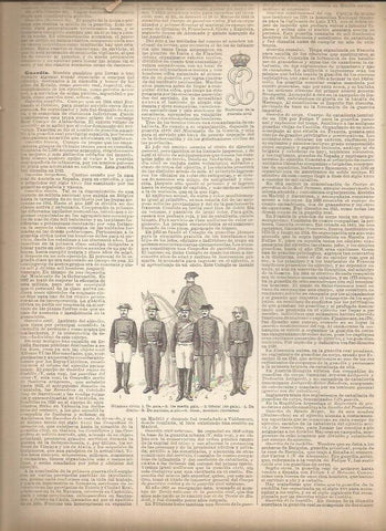 LAMINA 23190: Guardia Civil de 1908