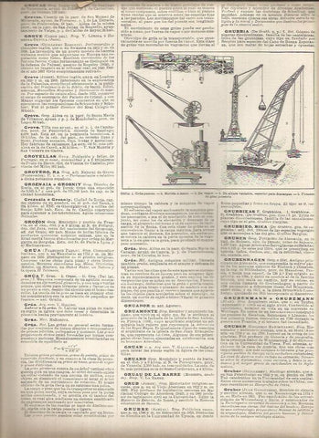 LAMINA 23200: Tipos de grua