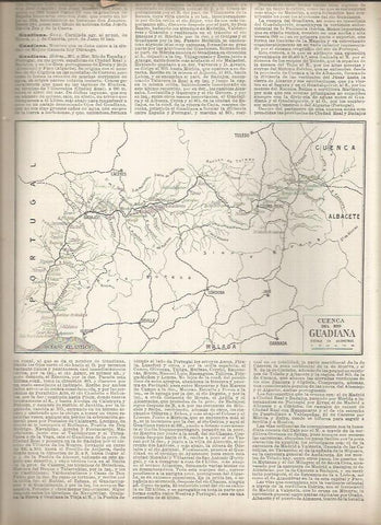 LAMINA 23197: Mapa de la cuenca del rio Guadiana
