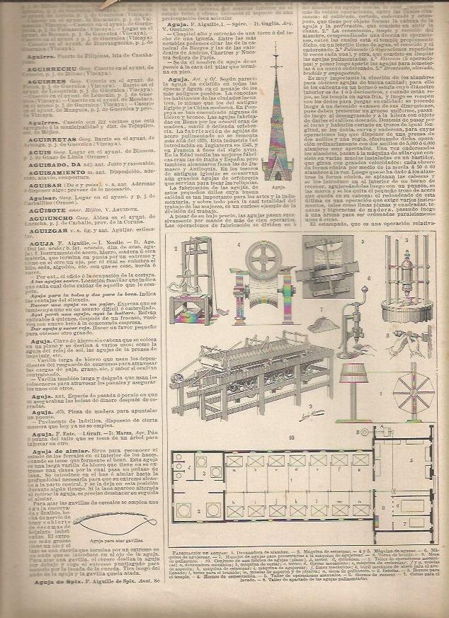 LAMINA 23378: Fabricacion de agujas