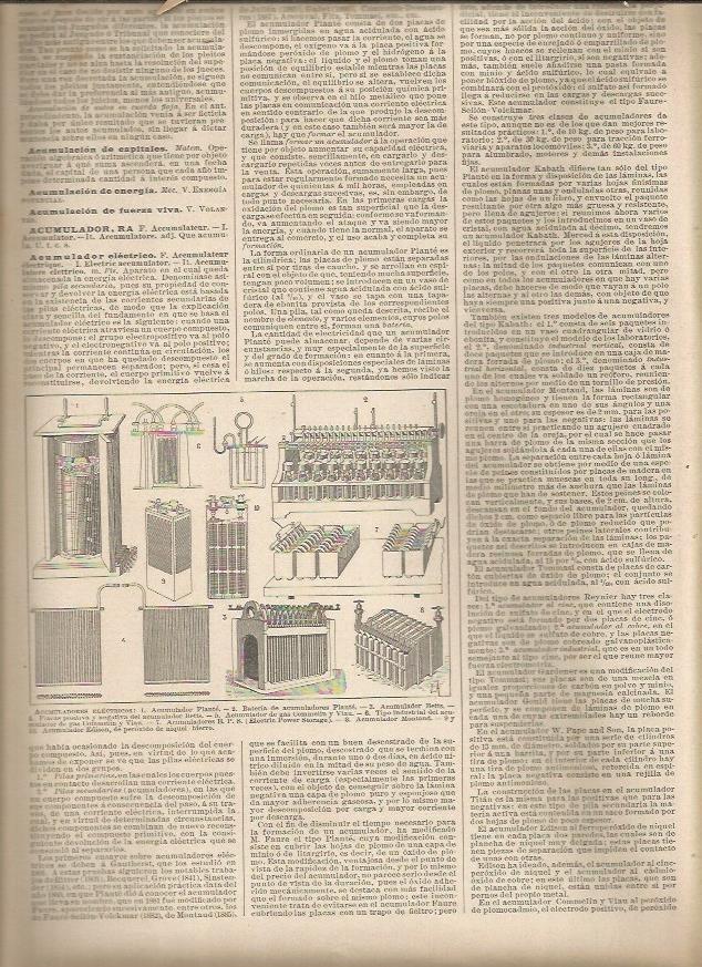 LAMINA 23393: Acumuladores electricos