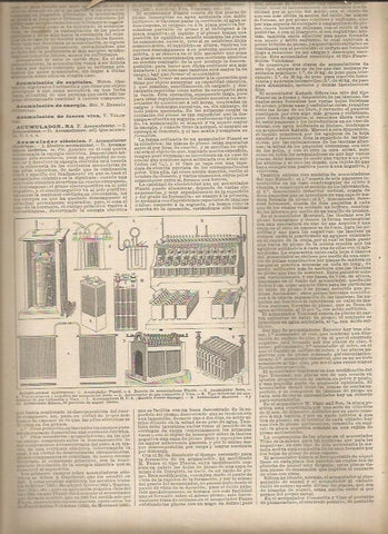 LAMINA 23393: Acumuladores electricos
