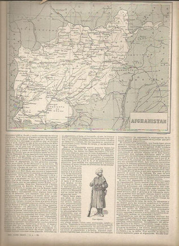 LAMINA 23386: Mapa de Afganistan