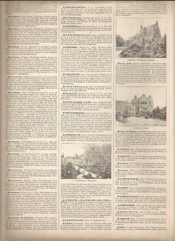 LAMINA 23162: Museo y Biblioteca de Harrow, Inglaterra