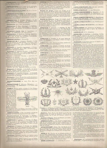 LAMINA 23318: Tipos de emblemas