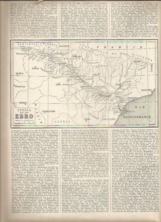 LAMINA 23331: Mapa de la cuenca del rio Ebro