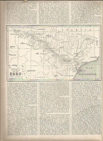LAMINA 23331: Mapa de la cuenca del rio Ebro