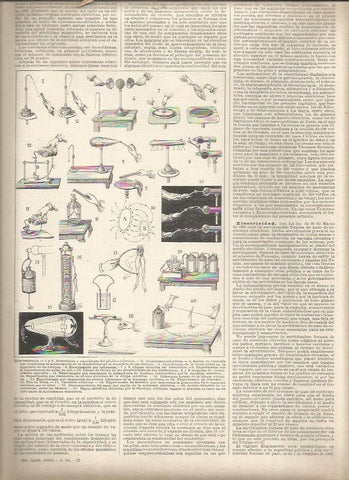 LAMINA 23323: Electricidad