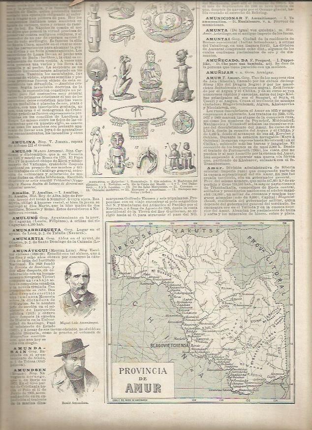 LAMINA 23333: Mapa de la provincia de Amur, Rusia