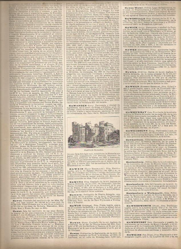 LAMINA 23159: Castillo de Hawarden, Inglaterra