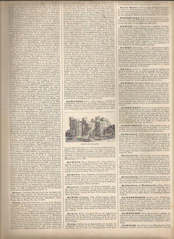 LAMINA 23159: Castillo de Hawarden, Inglaterra