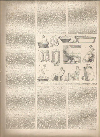 LAMINA 22988: Tipos de baño
