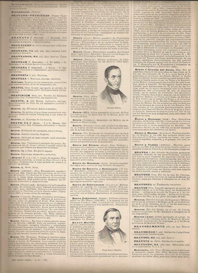 LAMINA 22921: Nicolas Bravo y Juan Bravo Murillo
