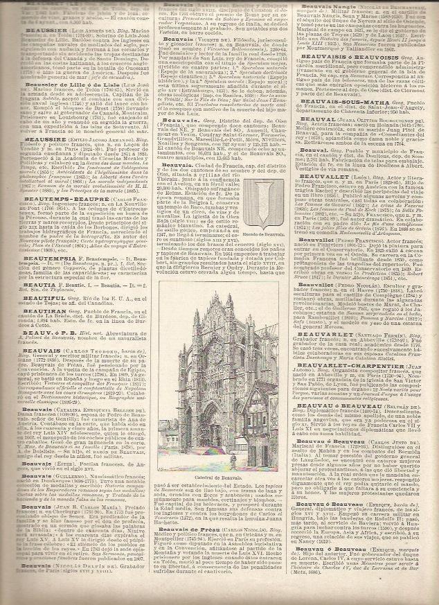 LAMINA 22965: Catedral de Beauvois, Francia