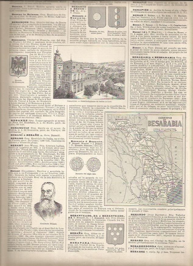 LAMINA 22947: Mapa del Gobierno de Besarabia, Rusia