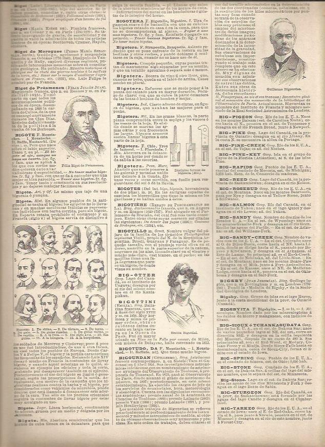 LAMINA 22941: Tipos de bigote