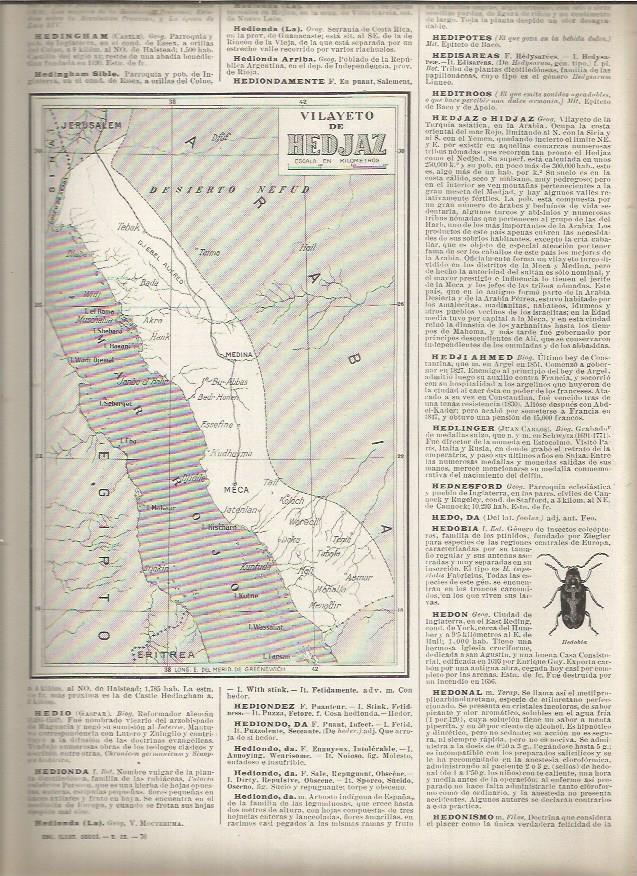 LAMINA 23156: Mapa del Vilayeto de Hedjaz