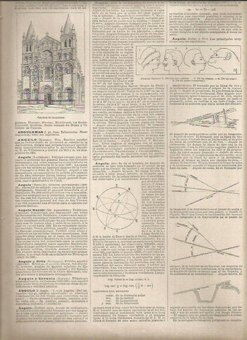 LAMINA 23138: Catedral de Angulema, Francia