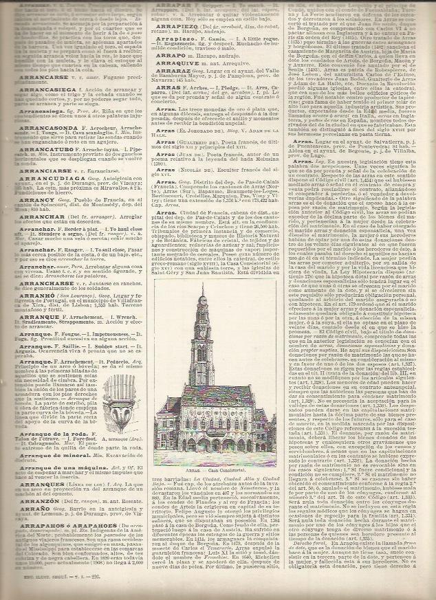 LAMINA 23096: Ayuntamiento de Arras, Francia