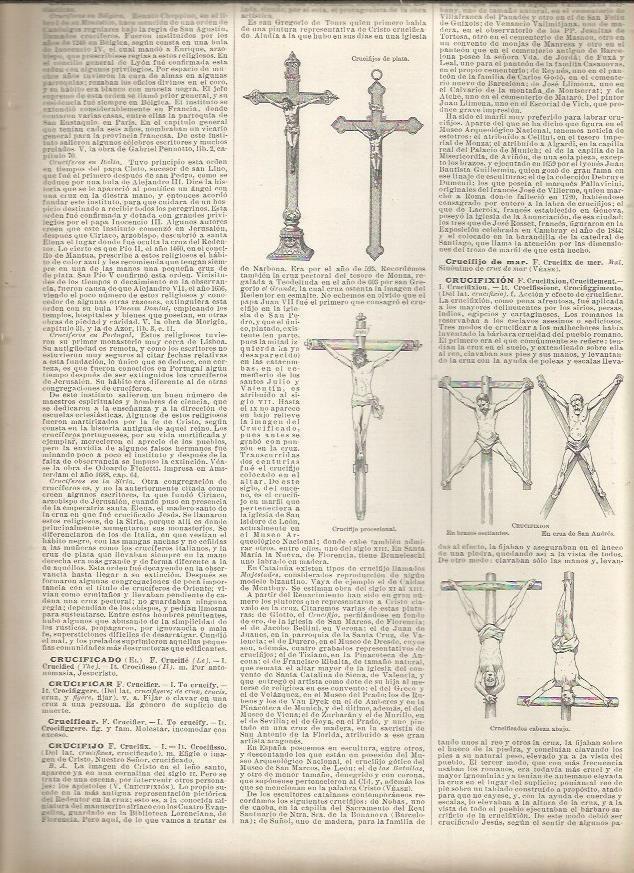 LAMINA 23055: Crucifijos
