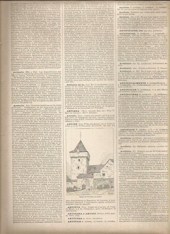 LAMINA 23094: Casal de Portola en Arties, Lleida