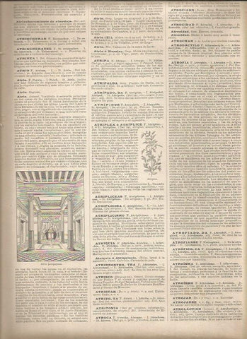 LAMINA 23085: Atrio de Pompeya