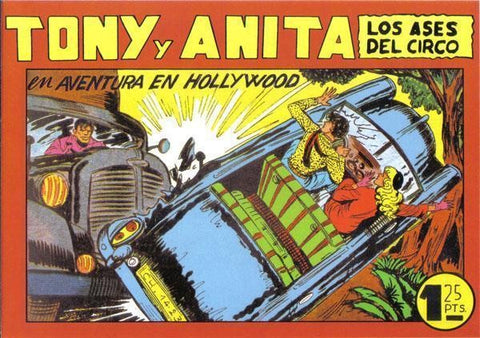 Facsimil: Tony y Anita numero 129: Aventura en Hollywood