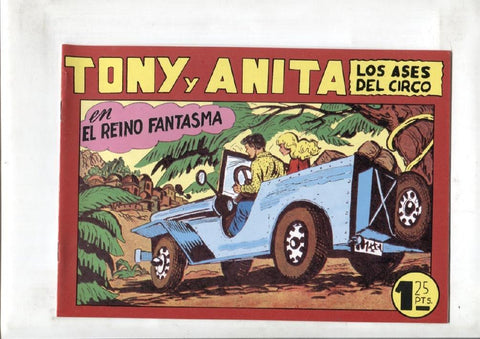 Facsimil: Tony y Anita numero 132: El reino fantasma