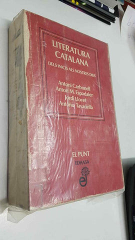 Literatura catalana desde el inicis als nostres dies (lomo estropeado segun imagen)