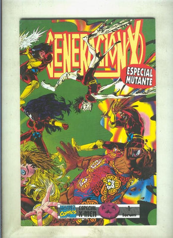 Generacion X especial mutante 1997 (leve huella haber estado en lugar humedo)