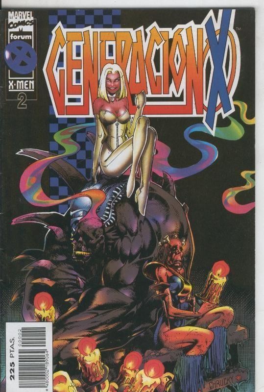 Generacion X volumen 2 numero 02 (papel algo acartonado por haber estado en lugar humedo)