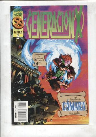 Generacion X volumen 2 numero 05 (papel algo acartonado por haber estado en lugar humedo)