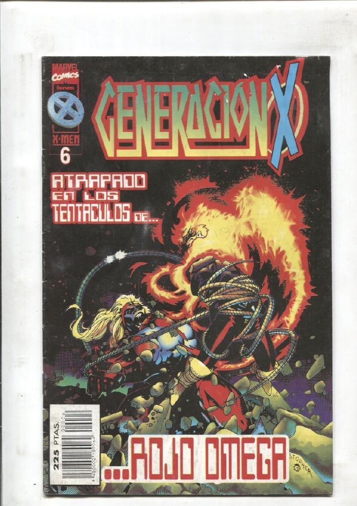 Generacion X volumen 2 numero 06 (papel algo acartonado por haber estado en lugar humedo)