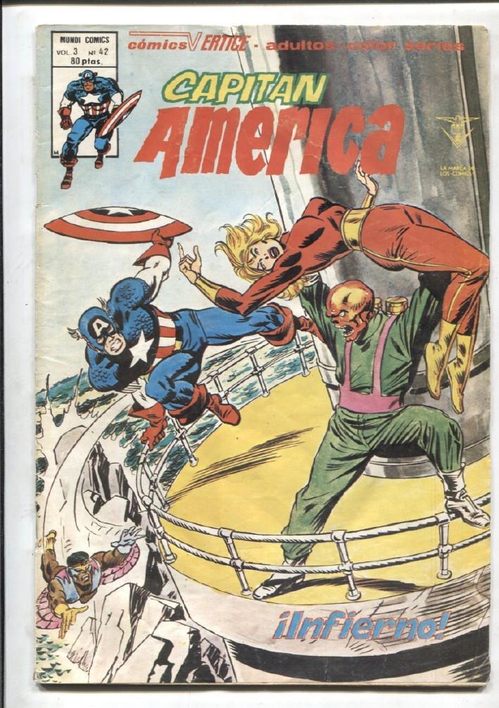 Vertice: Capitan America volumen 3 numero 42: (numerado 1 en trasera)