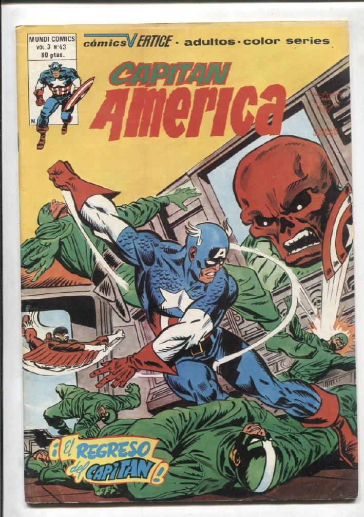 Vertice: Capitan America volumen 3 numero 43: (numerado 1 en trasera)