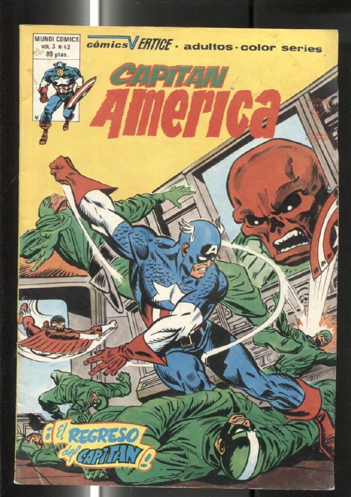 Vertice: Capitan America volumen 3 numero 43: (numerado 2 en trasera)